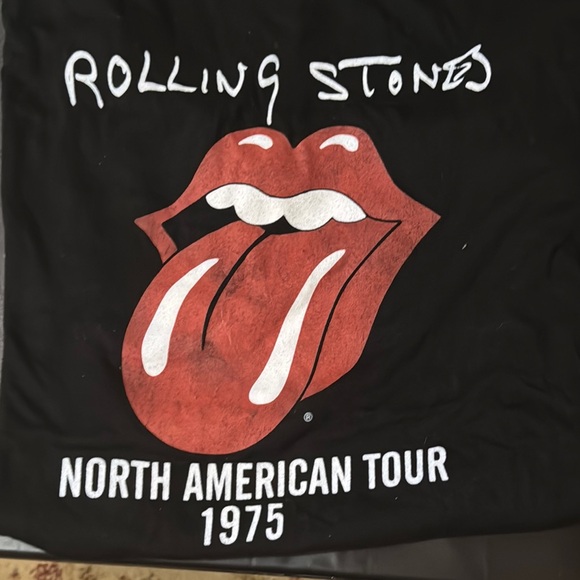 Rolling Stones Black Tour T-Shirt - Picture 5 of 5